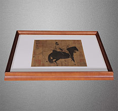 武陵书画装裱配框服务案例